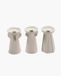 Serax Marie Michielssen Marie Vaas Assortiment Beige 8 Ø H 14cm 3 stuks