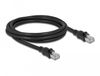 Delock 80114 câble réseau Noir 2 m Cat6a F/UTP (FTP)