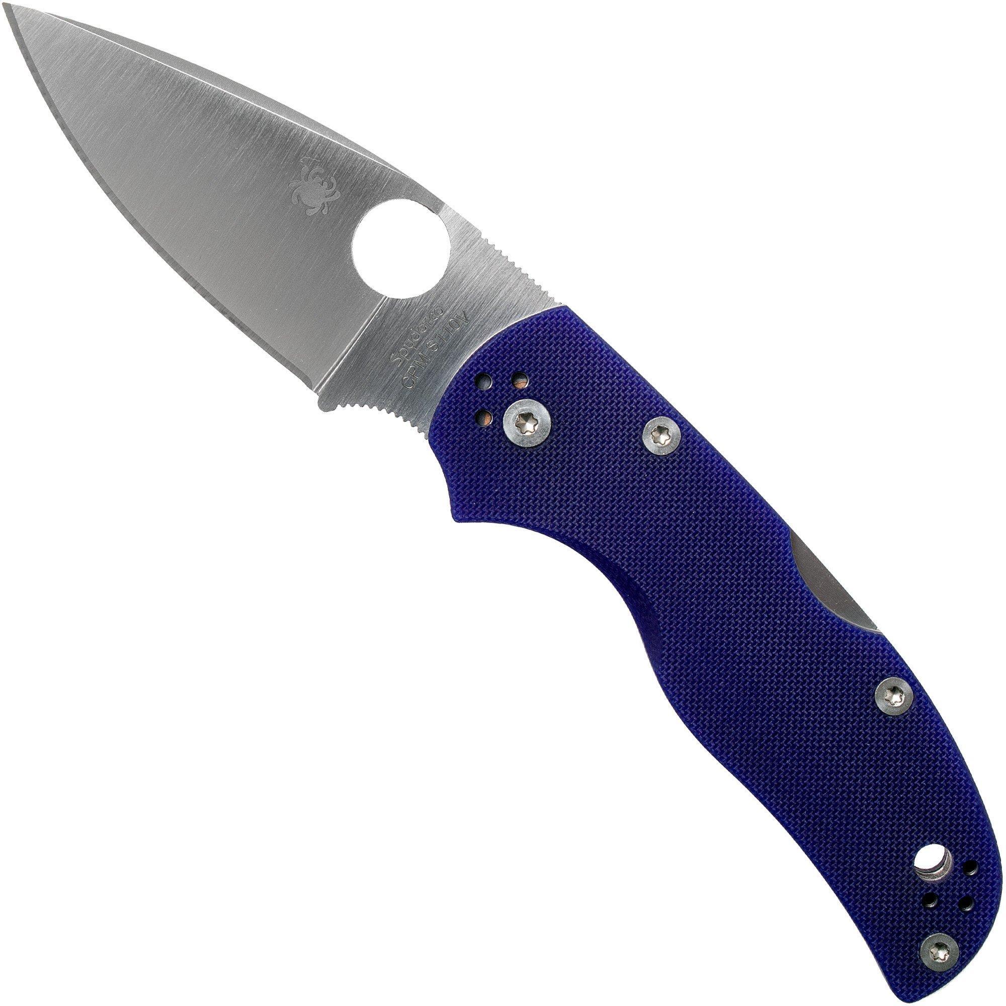 Spyderco Native 5 S110V Dark Blue C41GPDBL5 zakmes