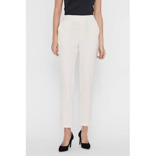 VERO MODA VMMAYA Slim Fit Pants - Ecru