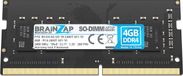 BRAINZAP 4GB DDR4 2400MHz PC4-2400T-SE1-10 SO-DIMM CL17 1Rx8 1.2V Unbuffered Non-ECC RAM mémoire vive pour ordinateur portable module de mémoire
