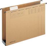 Leitz ALPHA Hängesammler, A4, 40 cm, Kunststoff, Braun