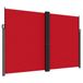 Syfax Windscherm uittrekbaar 220x1000 cm rood