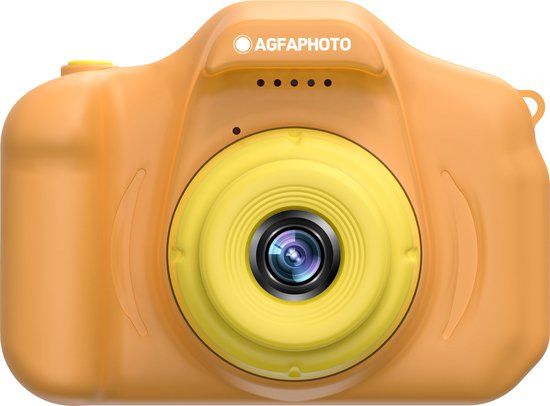 AgfaPhoto Compact Realikids Cam Mini Compactcamera 12 MP CMOS Oranje, Geel