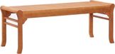 vidaXL Tuinbank 2-zits 120 cm massief eucalyptushout