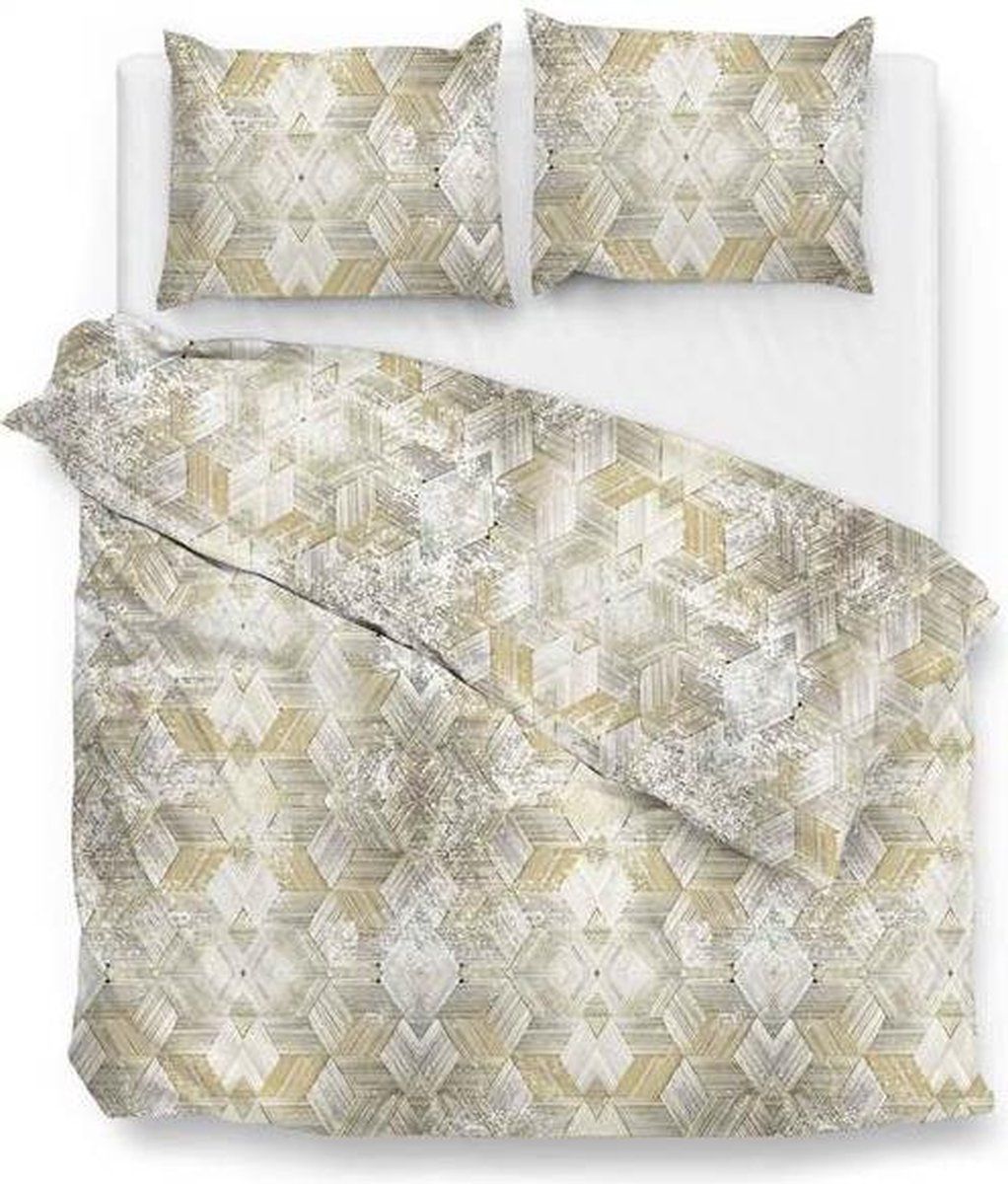 Zo!Home Dekbedovertrek Walt Beige 240x220cm