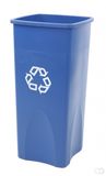 Rubbermaid Untouchable container blauw recyclingsymbool