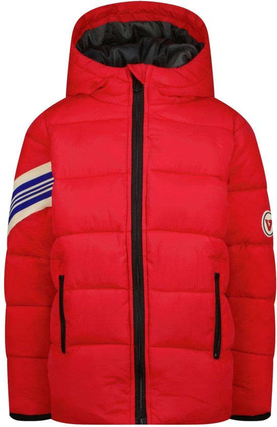 Vingino Tonco Jongens Buitenjas - Polyamide - Maat 16 - Herfst/Winter 2025 - Fresh Red