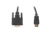 Lanberg CA-HDDV-20CU-0030-BK video kabel adapter 3 m HDMI Type A (Standaard) DVI-D Zwart
