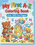 My First A-Z Coloring Book