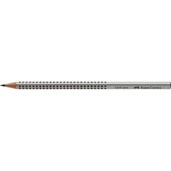 Faber-Castell GRIP 2001 Grafietpotlood - Grijs - 1 stuk