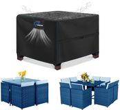 SIRUITON 120x120x74cm Tuinmeubelhoes