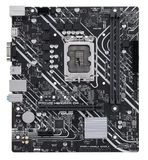 ASUS Intel® H610 (LGA 1700) mic-ATX-moederbord met DDR4, PCIe 4.0, M.2-sleuf, Realtek 1 Gb Ethernet, HDMI®, D-Sub, USB 3.2 Gen 1-poorten, SATA 6 Gbps, COM-header, RGB-header