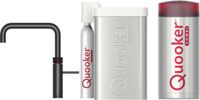 Quooker Cube Fusion Square Mat Zwart met Combi+ Boiler