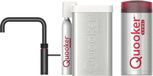 Quooker Cube Fusion Square Mat Zwart met Combi+ Boiler