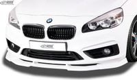 Voorspoiler RDX Racedesign Voorspoiler Vario-X BMW 2-Serie F45/F46 Active & Gran Tourer 2015-2018 (PU)