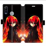 Beschermhoes Wiko Beschermhoes voor Wiko View 3 Lite, leer, motief Manga Shana