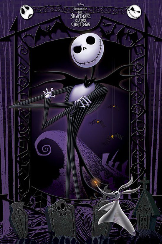 Pyramid International Nightmare Before Christmas (It's Jack) Poster - Multi Color