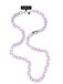 Cheeky Chain Munich Smartphonehoesje 'Funky' lichtlila / zwart / zilver