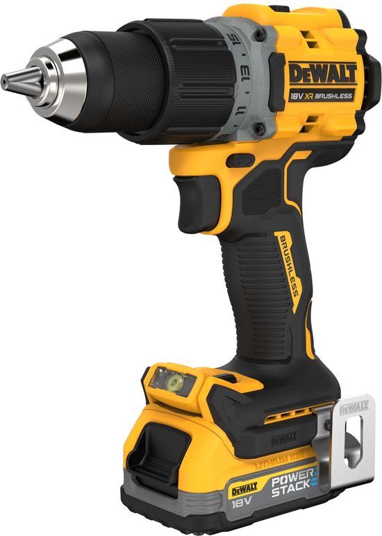 DeWALT DCD800E1T Accu Schroef-/klopboormachine 18V XR 1.7Ah POWERSTACK | TSTAK | 5035048788165