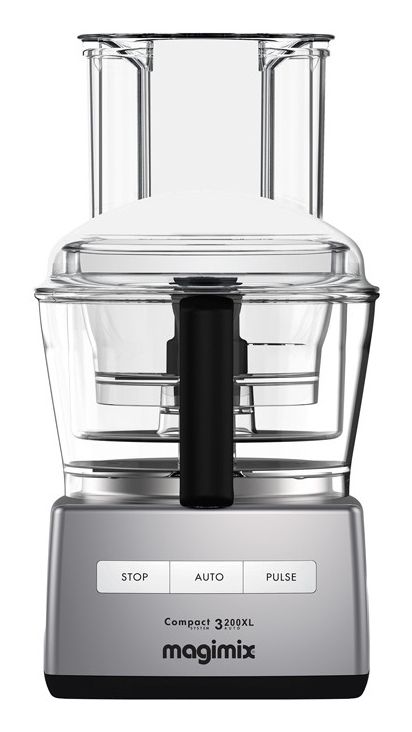 Magimix CS 3200 XL Foodprocessor - Mat Chroom - 650W - 2.6L