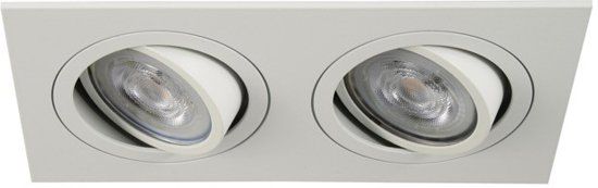 Philips Chris Dubbele SceneSwitch LED Inbouwspot - Wit - Dimbaar