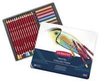 Derwent Metalen Doos Pastelcollectie Potlood 24 Eenheden Veelkleurig