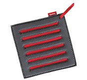 Spring Onderzetter Grips vierkant | Thermoresistente Neopreen Materiaal | -40 °C tot 260 °C | antislip | Pot onderzetter, pannenlappen | Zacht, flexibel, gripvast | Vlekbestendig | 21,5 x 21,5 cm