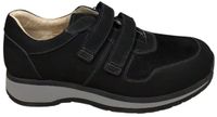 Nimco klbad 26209/4 lage sneakers mannen zwart nubuck klittenband maat 47