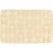Tapis de bain Roy microfibre à mémoire de forme 50 x 80 cm beige
