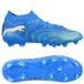 PUMA Chaussures de football FUTURE 9 PRO FG/AG Enfant et Adolescent, Chaussures, Bleu, 37.5