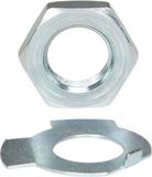 Citomerx écrou M12x1 + contre-écrou pour panier d'embrayage, adapté pour Zündapp C, ZD, CS, Hai, ZX, ZL, ZS, GTS, KS, R, RS 50