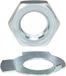 Citomerx écrou M12x1 + contre-écrou pour panier d'embrayage, adapté pour Zündapp C, ZD, CS, Hai, ZX, ZL, ZS, GTS, KS, R, RS 50