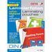 Genie 12538 lamineerfolie DIN A4 glanzend, transparant, 80 mic, 25 stuks