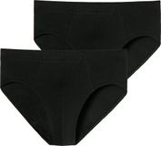 Schiesser Slip Premium Cotton Zwart Effen Heren XXL
