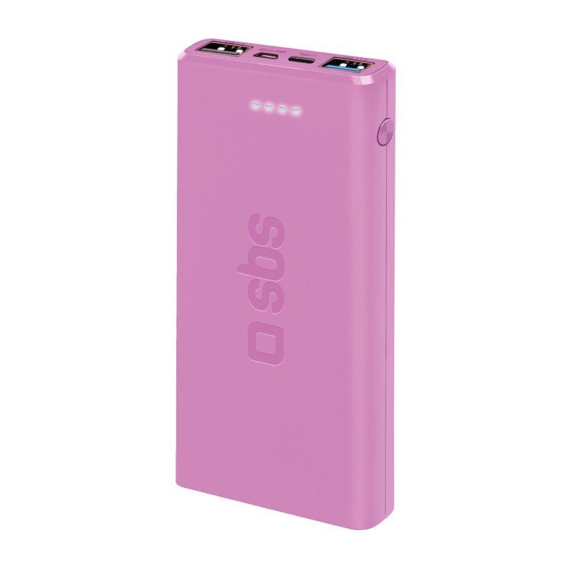 SBS TTBB10000FASTP Powerbank 10000 mAh - Roze