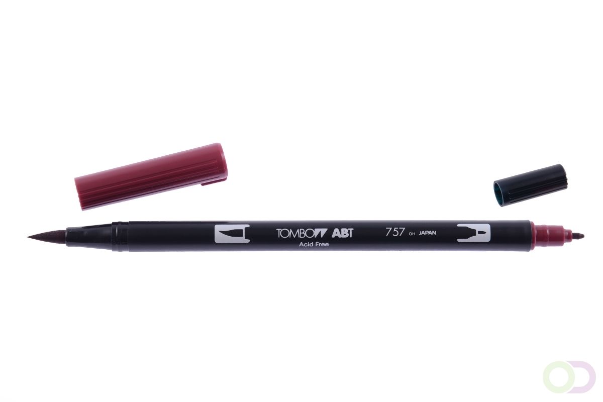 Tombow ABT Dual Brush Pen Port red