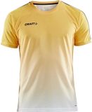 Craft Pro Control Fade Shirt Korte Mouw Heren - Geel | Maat: XXL