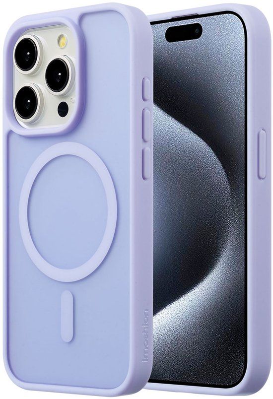 imoshion Color Guard Backcover met MagSafe voor de Apple iPhone 15 Pro - Lila