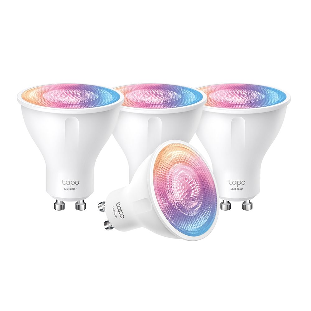 TP-Link Tapo L630 Smart Bulb - GU10 - Wi-Fi - White & Color - 4 Pack