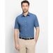 OLYMP Casual Regular Fit Overhemd Korte mouw blauw