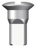 Sapim Spaaknippel 13G rond 14,5mm zilver (100st)