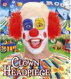 Finidi Clown met rood haar | Taille unique