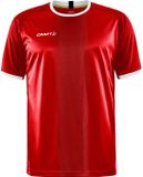 Craft Progress 2.0 Shirt Korte Mouw Heren - Rood / Wit | Maat: 3XL