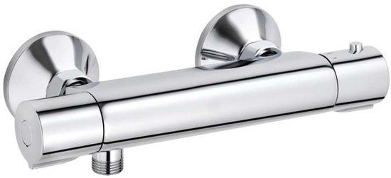 Kludi Basic Thermostatische douchekraan - Chroom hoh 150mm incl. koppelingen