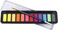 Creativ Company CC Watercolour Kit, pastel colours, 12 colours