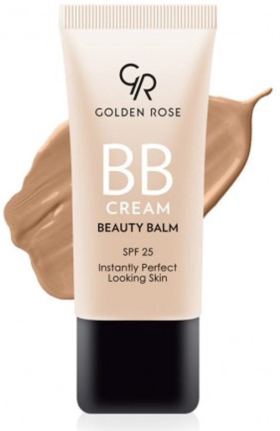 Golden Rose BB CREAM BEAUTY BALM 6 DARK All in One, gemakkelijk de perfect uitziende huid!