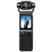 L18 Caméra d'action 4K avec écran tactile et stabilisation gyroscopique - 32 Go - Noir