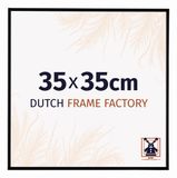 Dutch Frame Factory Fotolijst 35x35 cm - Kunststof - Zwart Mat - Easy