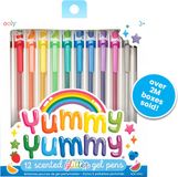 Ooly - Yummy Yummy - 12 Gelpennen met fruitgeuren